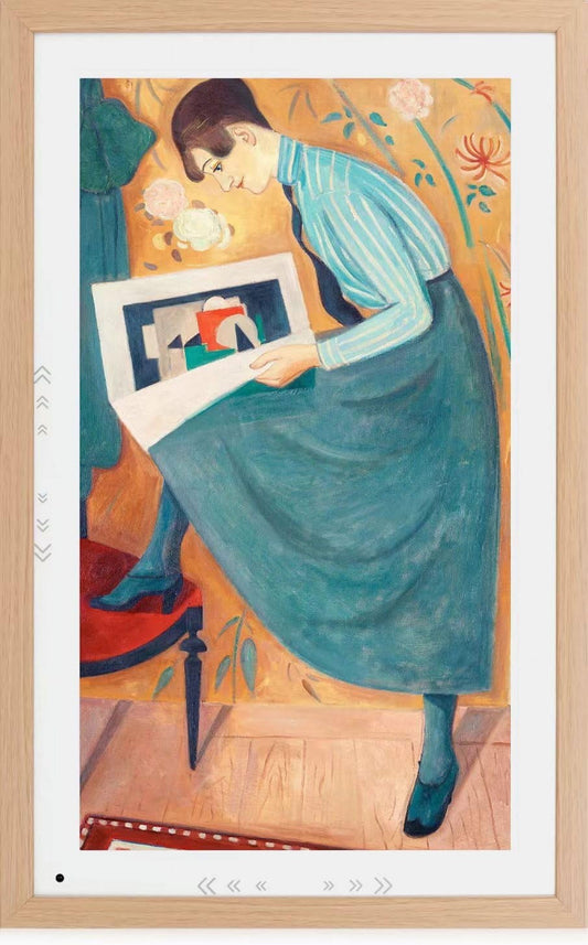 AEEZO 21.5 inch Large Digital Photo Frame with 1080P IPS FHD Non-Touch Screen,32GB Smart WiFi Picture Frame with Swivel Mount Share Photos and Videos Instantly via Aimor App