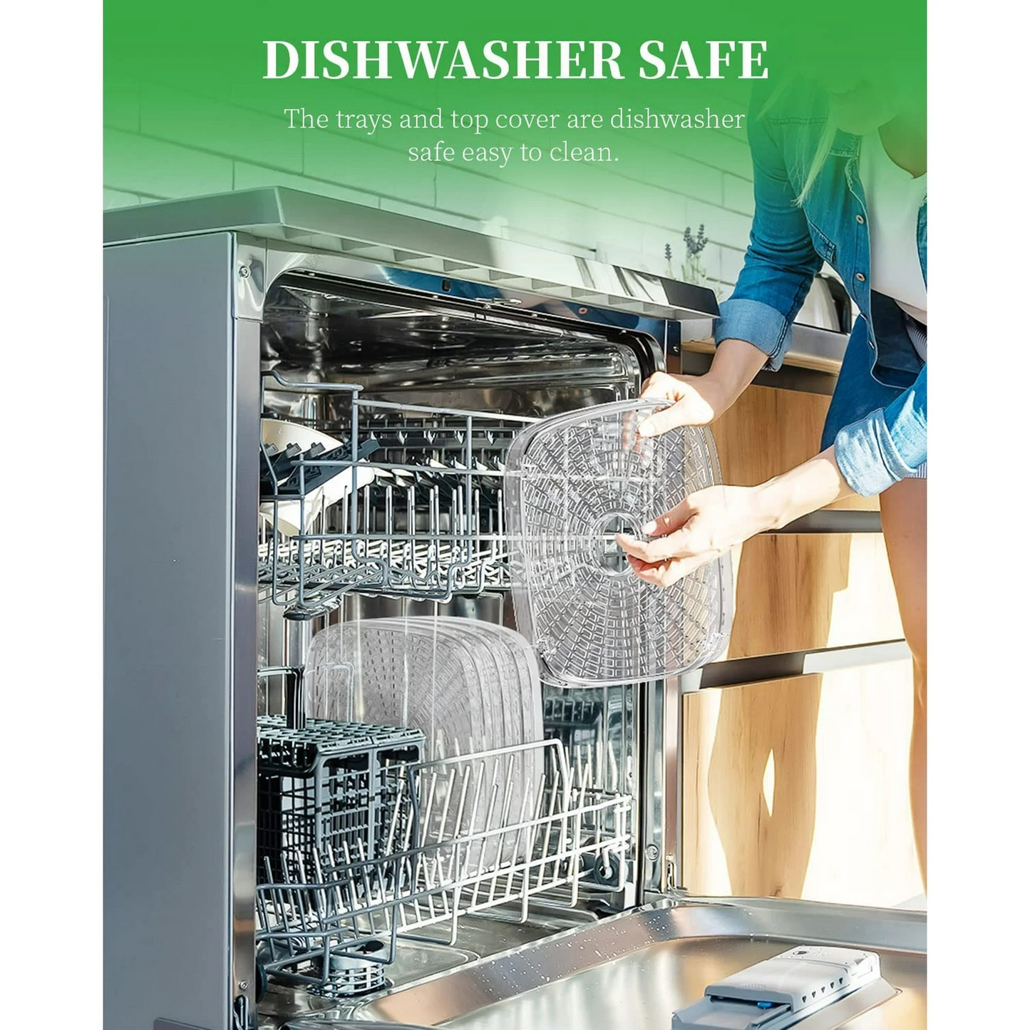 Food Dehydrator Includes Mesh Screen, Fruits Roll Sheet, Recipes, 5 Trays Dehydrator Machine with Temp Control & 72H Timer & LED Display, for Jerky, Fruit, Veggie, Herb, Dog Treat, BPA-Free