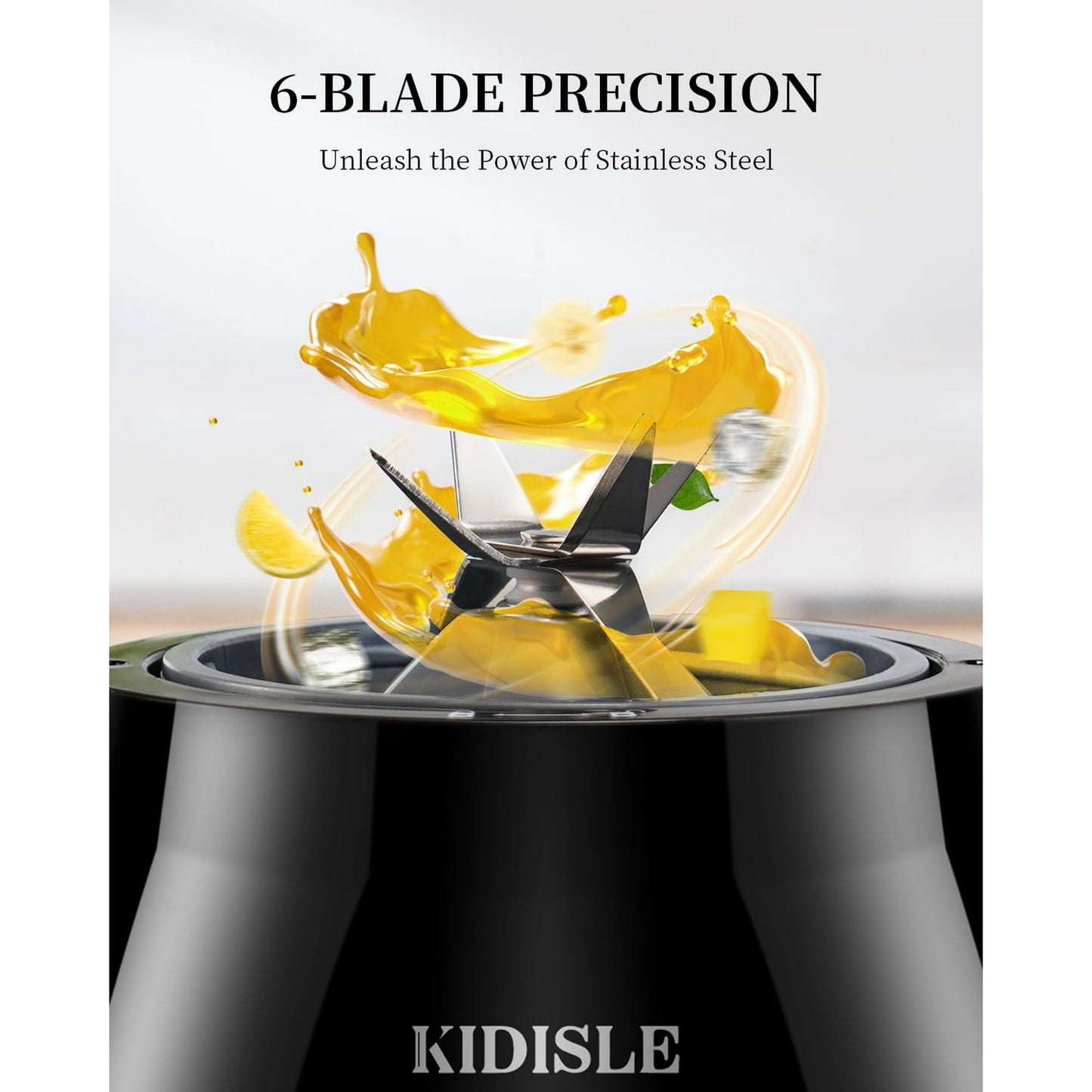 Classic Blenders for Kitchen, 700W Blender for Shakes and Smoothies, 52oz Glass Jar, 9 Functions with 5 Speeds for Crushing Ice, Puree, and Frozen Fruit